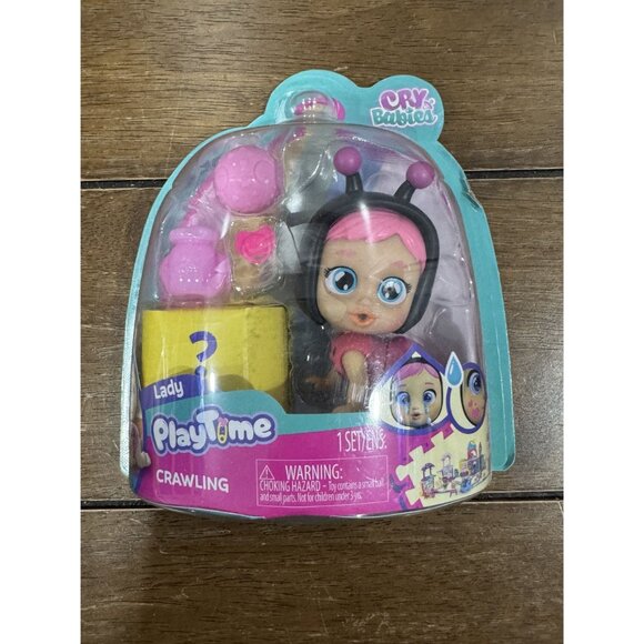 Cry Babies Baby Doll Lady Mini Doll, Littlest Pet Shop, Gabby’s Dollhouse Clip-O - Picture 2 of 9